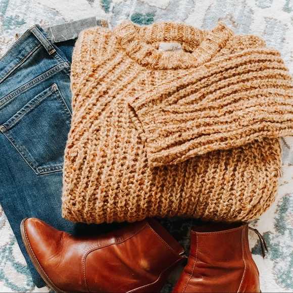 Universal Thread Sweaters - Chunky Mustard Yellow Sweater